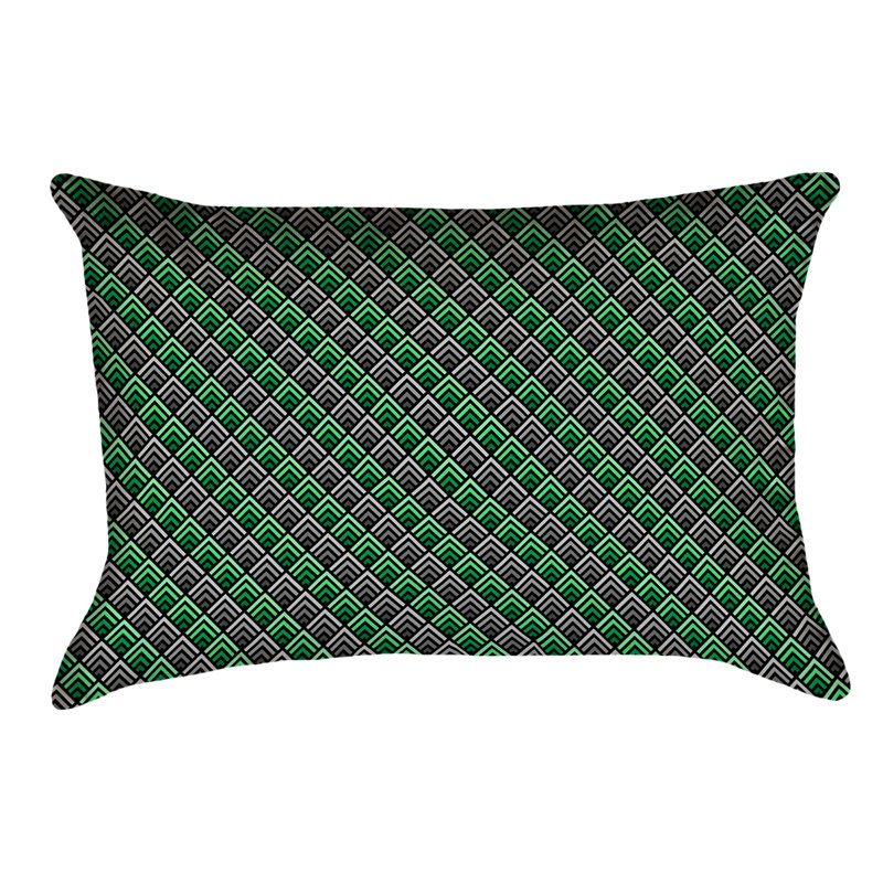 Coussin extérieur Katelyn Elizabeth, Vert