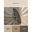 Tapis à rayures décontracté lavable à la machine de couleur grise beige-376278190