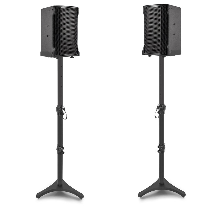 1 Pair Speaker Stands Adjustable Height 78 To 104CM