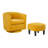 Upholstered Chair With Ottoman-743064010