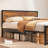 Bed Frame With Headboard And Footboard, Metal Bed Frame With Under-Bed Storage, All-Metal Support System, No Box Spring Needed, Easily Assemble-1487323818-1487323817
