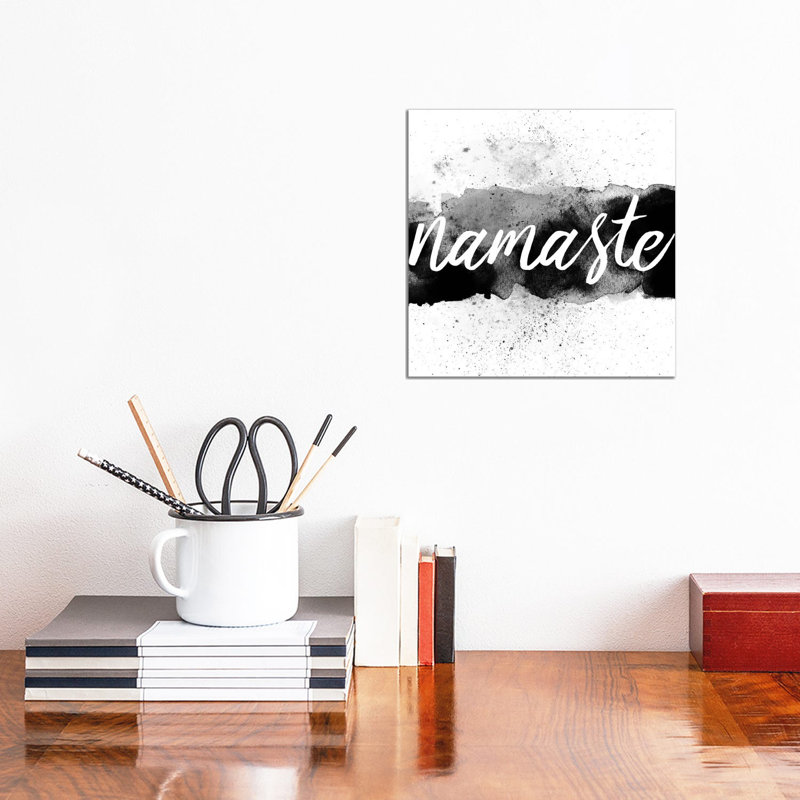 Namaste by Chelsea Victoria - Wrapped Canvas Gallery-Wrapped Canvas Giclée, 30.48 cm H x 30.48 cm W