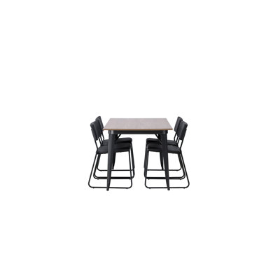 Aleeshia 4 - Person Dining Set