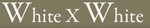 White x White logo