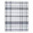 Rectangle Jamye Plaid Machine Woven Polyester Area Rug in Gray/Cream-87749319
