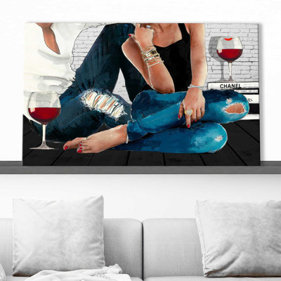 " Casual Couple 1 (Horizontal) " by By Jodi