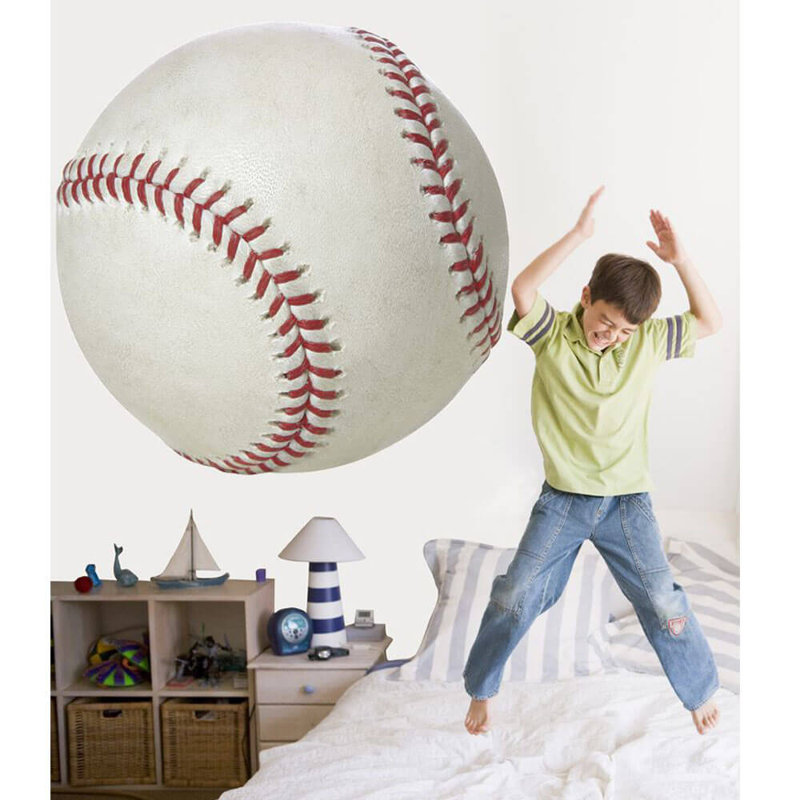 Sports Non-Wall Damaging Wall Decal, 36" H x 36" W