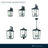 Messerly 2 Light 18" Tall Outdoor Wall Sconce-2015178218