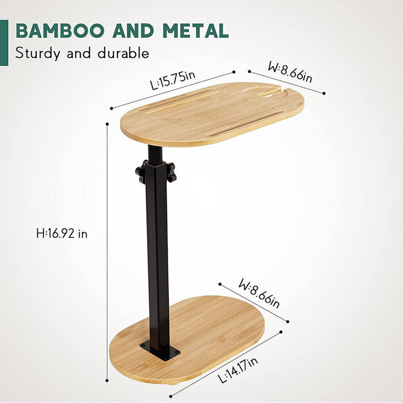 Freestanding Bamboo Shower Caddy