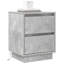 Bedside Cabinet With Drawer 2 Pcs 39 X 34.5 X 50 Cm-1630674942