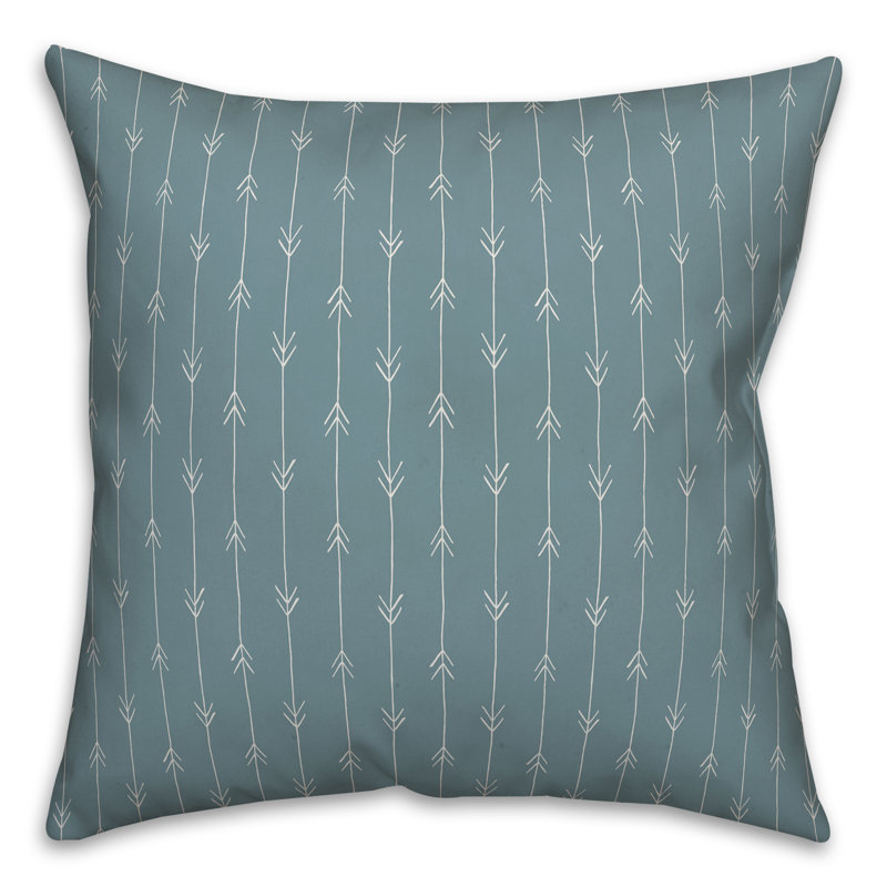 Throw Pillow, 20" x 20", Blue
