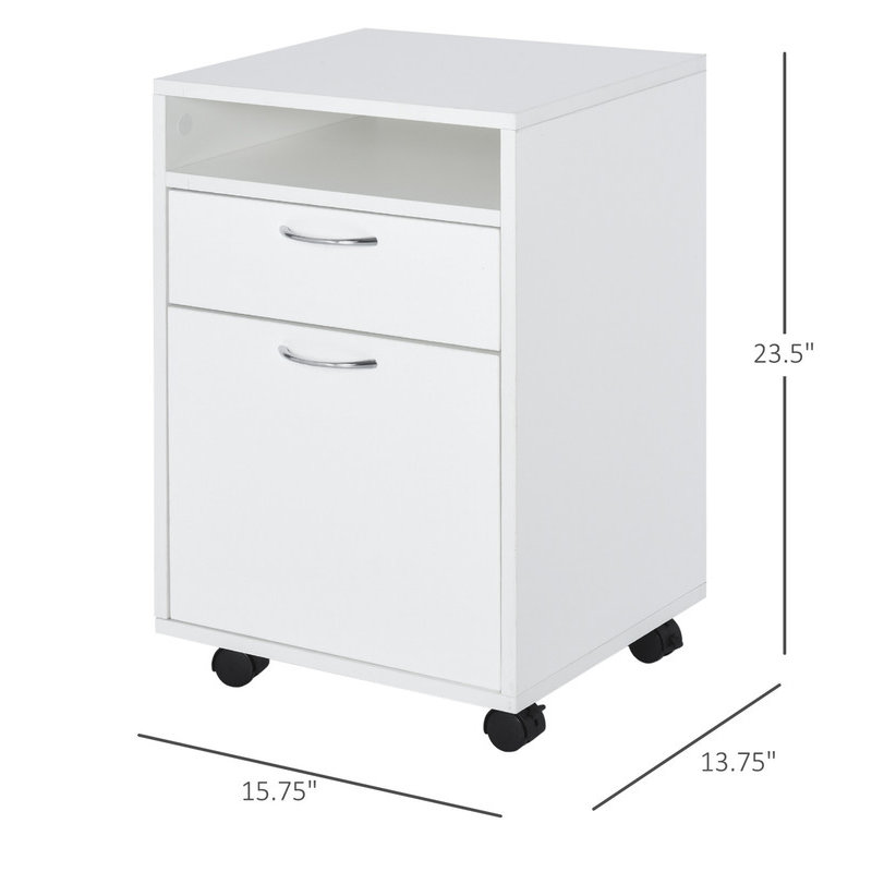 Mobile Storage Cabinet Organizer