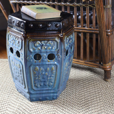 Table d'appoint de jardin en céramique ClayBarn Tao