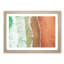 Newquay Beach in Cornwall - Picture Frame Graphic Art Print-55724957-55724958