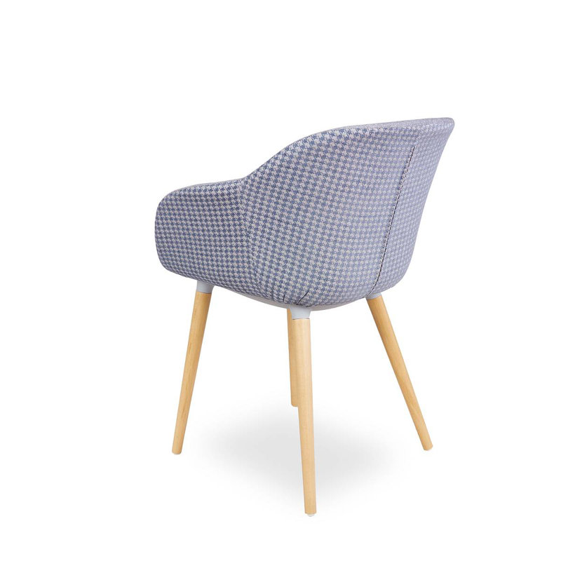 Redfield 43cm H Fabric Upholstered Armchair, Blue