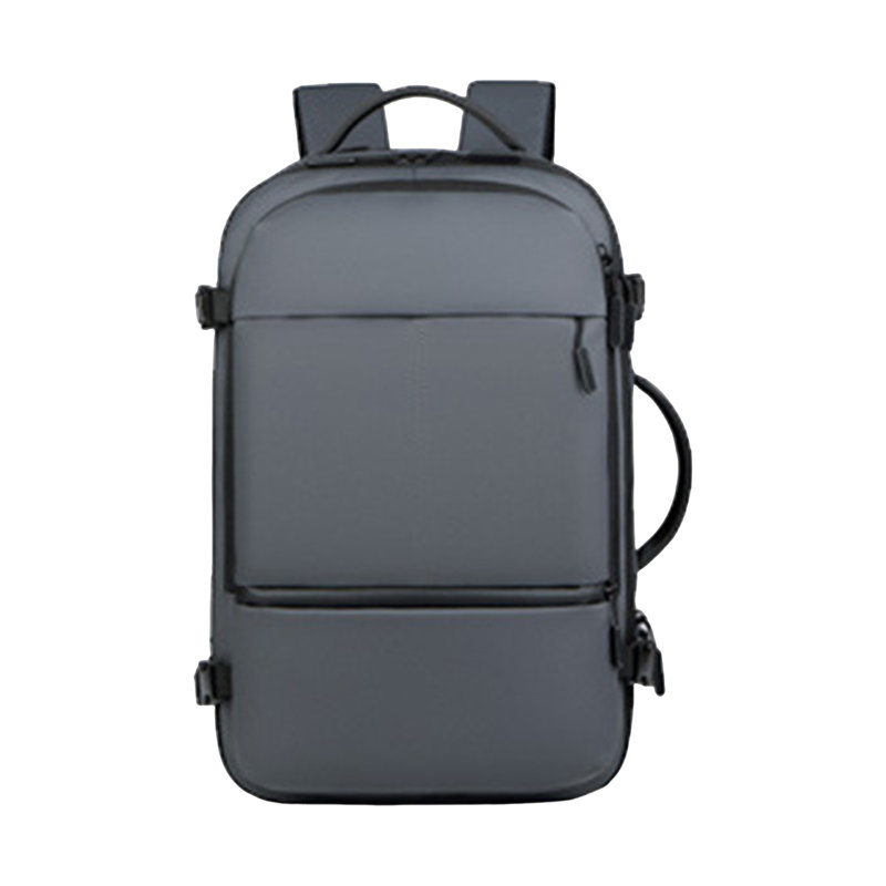 Sac à dos de voyage Sac d'ordinateur à capacité extensible avec port de charge USB Verrou anti-vol imperméable Poches de séparation humides / sèches Sac de transport de fin de semaine
