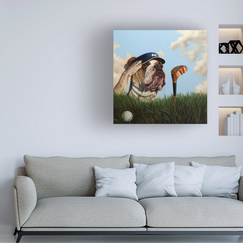Art sur toile Arkham Lucia Heffernan Mulligan, H 14 po x l 14 po x P 2 po