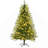 6FT Pre-Lit Aspen Fir Artificial Christmas Tree With Wreath & Garland,Grass  Xmas Tree With 380 Multi-Colour LED S, 11 Ing Modes, 861 PE Branch Tips,  Indoor Holiday Decor