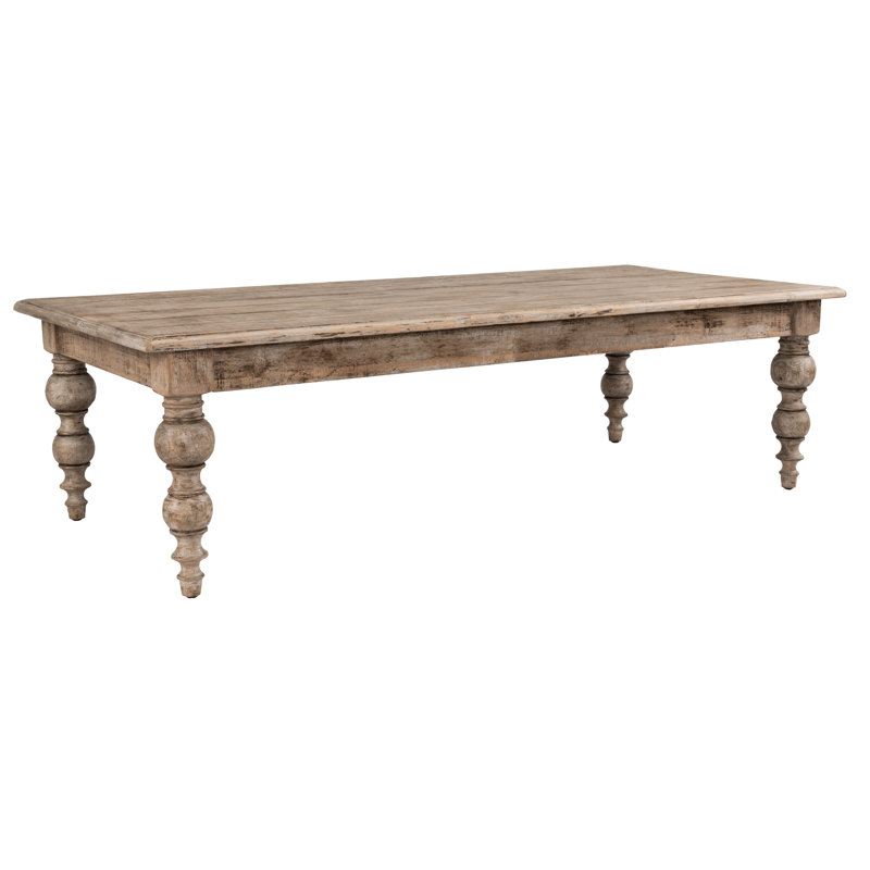 Table basse 4 pieds en bois massif Werner