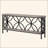 Extra Long Industrial Console Table, Narrow Sofa Table Behind Couch With Open Storage Shelves, Rustic Entryway Table For Hallway, Foyer, Or Living Room, Metal Frame-1997817454
