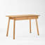 Bureau 29,5 "en bois massif avec pieds fuselés et 2 tiroirs-1984051028-1984051035