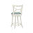 Hanska Faux Leather Wood Swivel Bar & Counter Stool-841303647