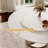 Round Dining Table with Marble Lazy Susan