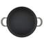Elementum Hard-Anodized Nonstick Covered Sautéuse, 4 Quart, Oyster Gray/Clear/Silver