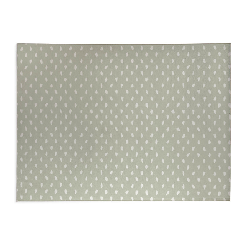 Splat Point Chimi Indoor Doormat, Vert clair, L 60 po x L 84 po