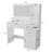 Modern Dressing Table With Adequate Storage And Lights For Bedroom Use Functional Drawer Hidden Compartments