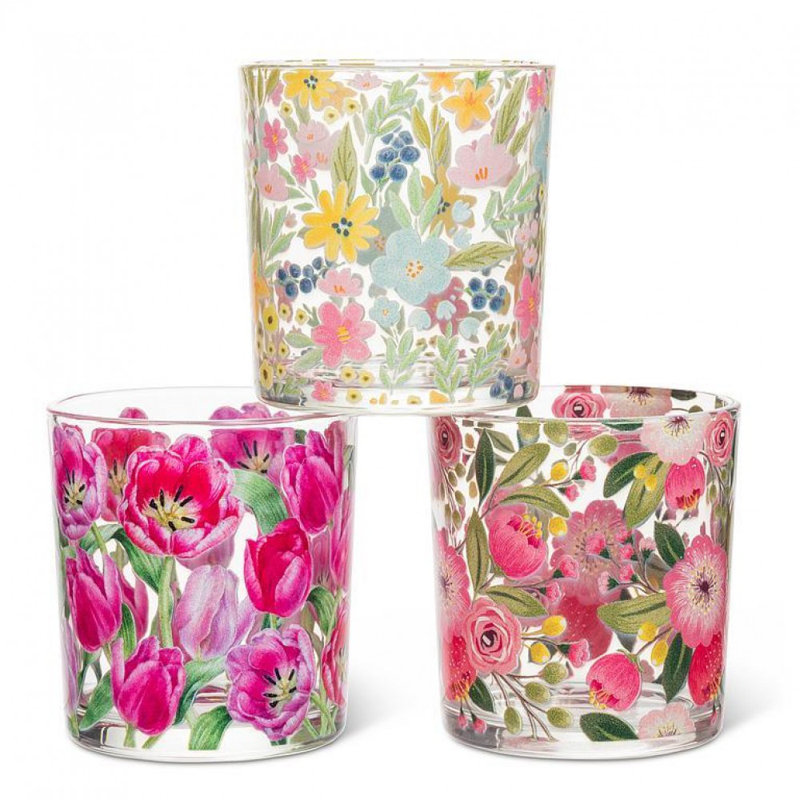 Tulips Votive Candle Holder
