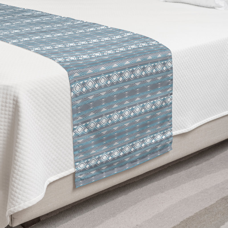 Chemin de lit en polyester , Très grand