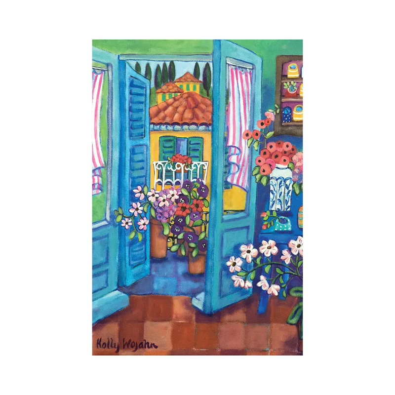 View By My Terrace by Holly Wojahn - Gallery-Wrapped Canvas Giclée on Canvas, 66.04 cm H x 45.72 cm W x 3.175 cm D