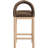 Conrad Letcher Velvet Counter Stool-379838302