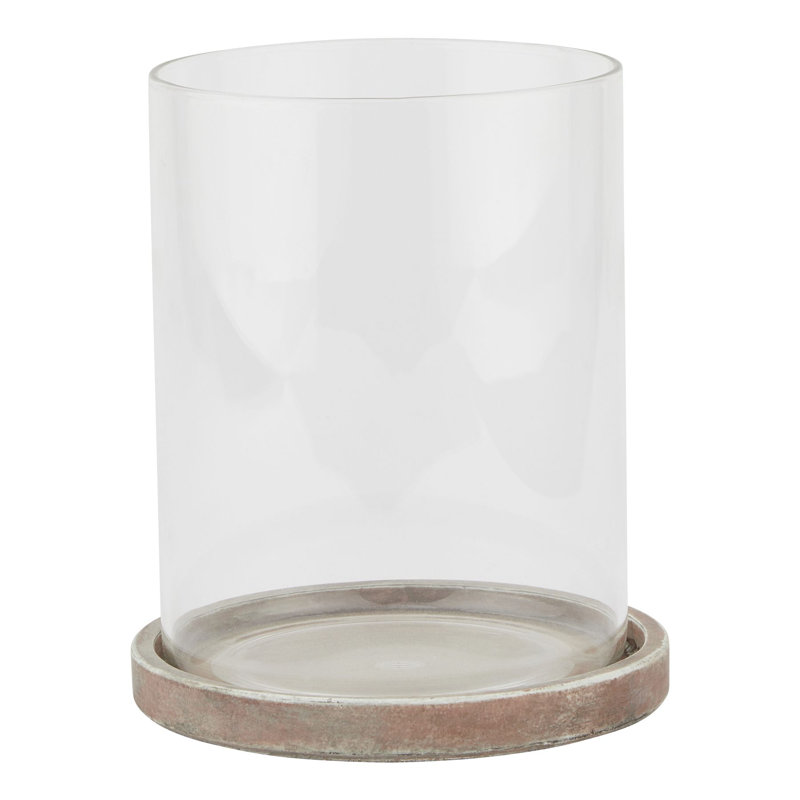 Andrian Ceramic Candle Accessories, 21cm H x 18cm W x 18cm D, Brown