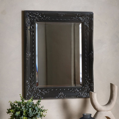 Kelleher Solid Wood Rectangle Mirror