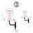 Highland Creek Plug-in Armed Sconce