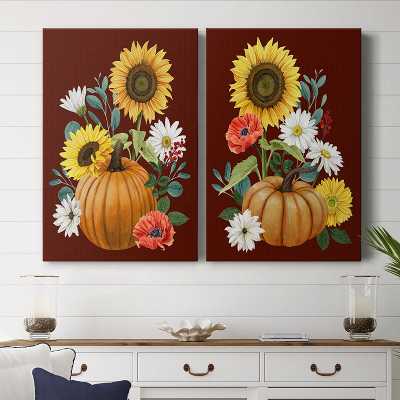 «Beautiful Fall I», toile tendue avec châssis de qualité supérieure, prête à être accrochée, H 27 po x l 36 po