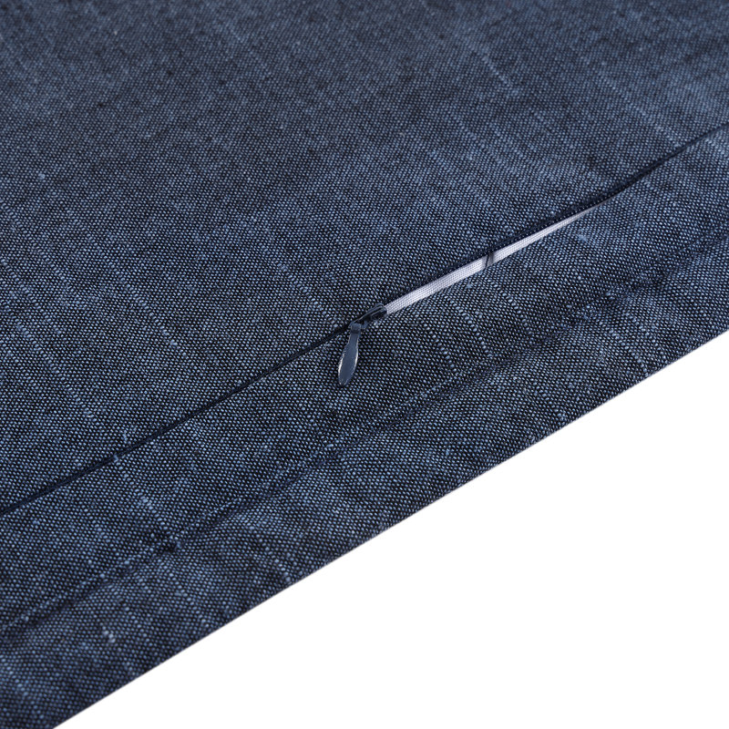 Ensemble de courtepointe en coton Tasha Polizzi, Courtepointe très grand et 2 très grandes taies , Bleu colon