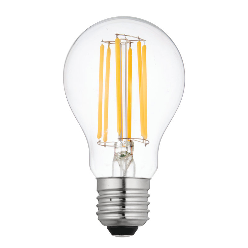 6W E27 ES A60 GLS LED Dimmable Bulb - 650lm 2700K Warm White, 6W, 600 Lumens