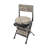 27.5" Tall Silent Swivel Hunting Blind Chair, Foldable Camouflage Outdoor Seat With Backrest-775692022