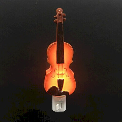 Veilleuse en forme de violon