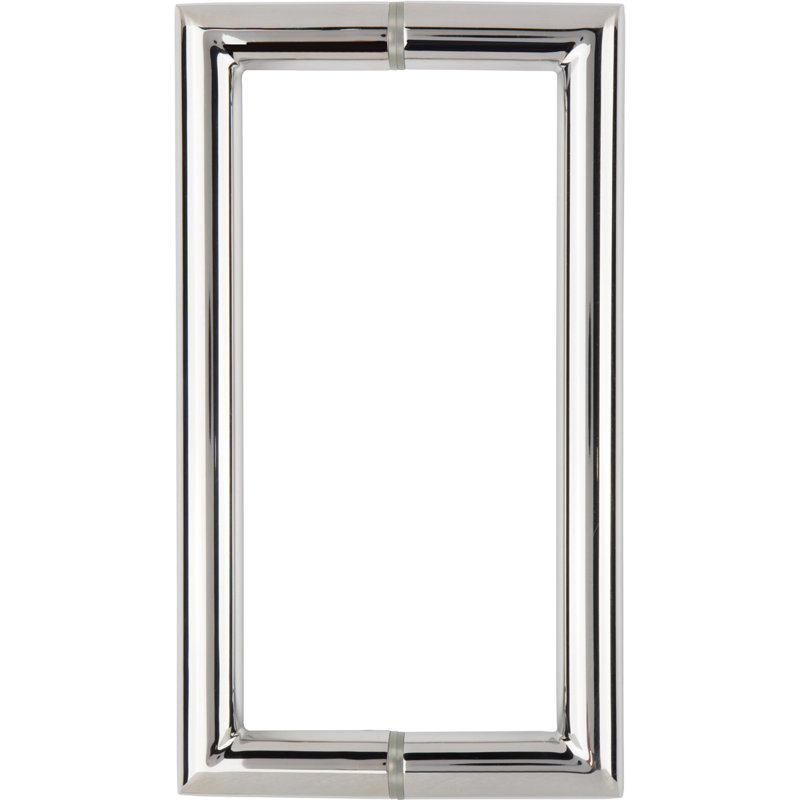 Tirette, H 6,75 po x l 4,9 po x P 0,75 po, Chrome poli