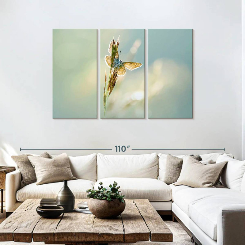 Brampt Icarus Butterfly, 48" H x 74" W