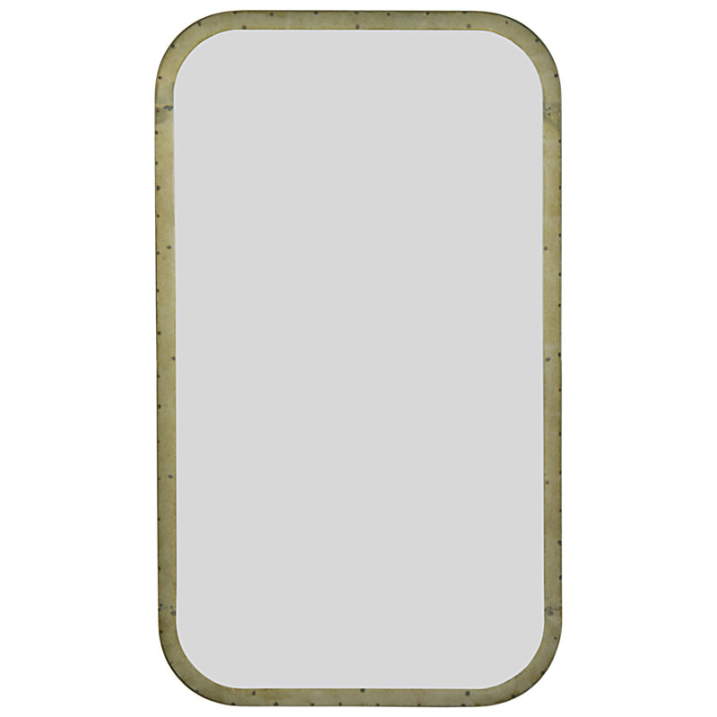 Dorman Flat Mirror with Shelves