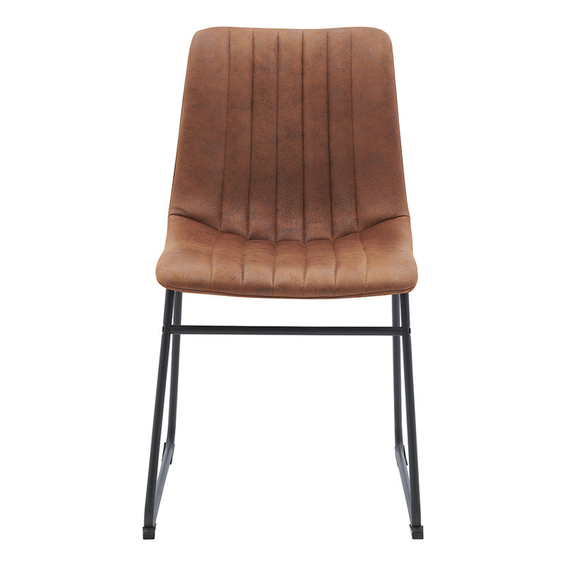 Seder Upholstered Dining Chair, Brown
