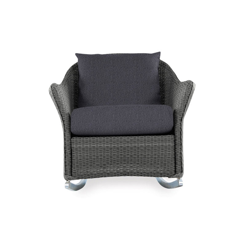 Weekend Retreat Outdoor Rocker Chair, Callen Driftwood, Mink