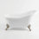 Baignoire sur pattes en acrylique sans pattes 5 trous sans les trous de robinet The Huron par Strom Living