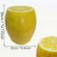 Table de bout Vibrant Yellow Lemon Fruit