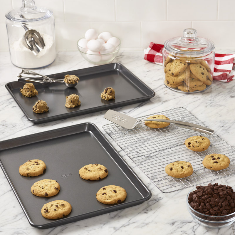 Chicago Metallic Professional Non-Stick 17-Baking Sheet With Cooling Rack